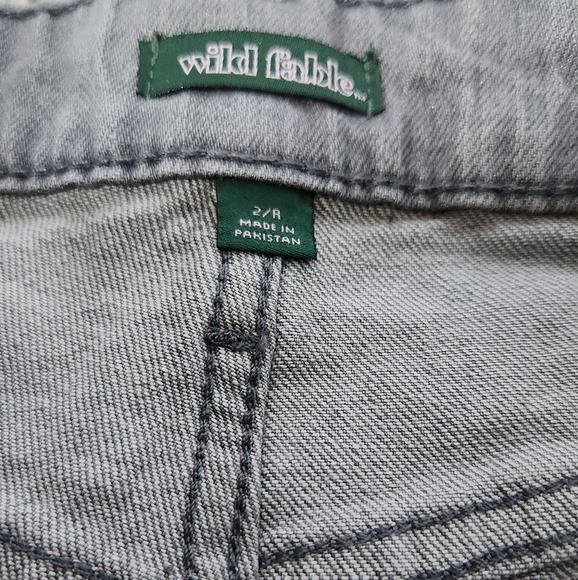 Women's High-Rise Baggy Jeans - Wild Fable Dark Gray 2 - Picture 12 of 15